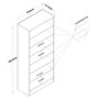 Hanah Home Soporte para el pasillo EA148 - 4480 Blanco